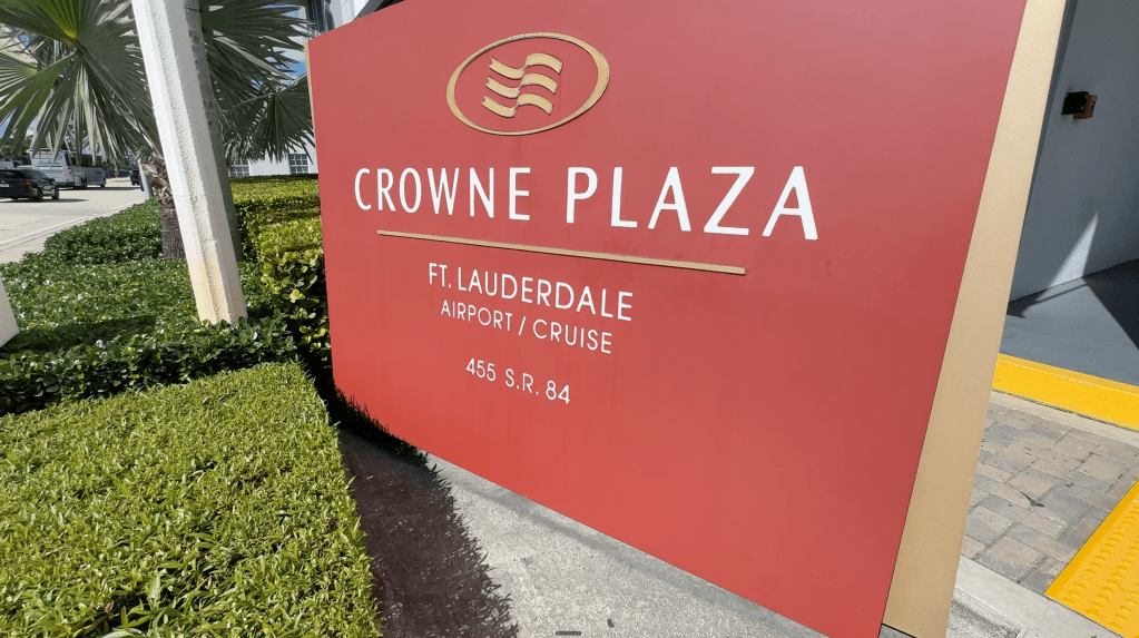Crowne Plaza Fort Lauderdale Airport Cruiseport