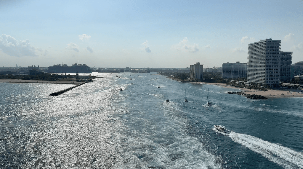 Port Everglades terminal drop-off