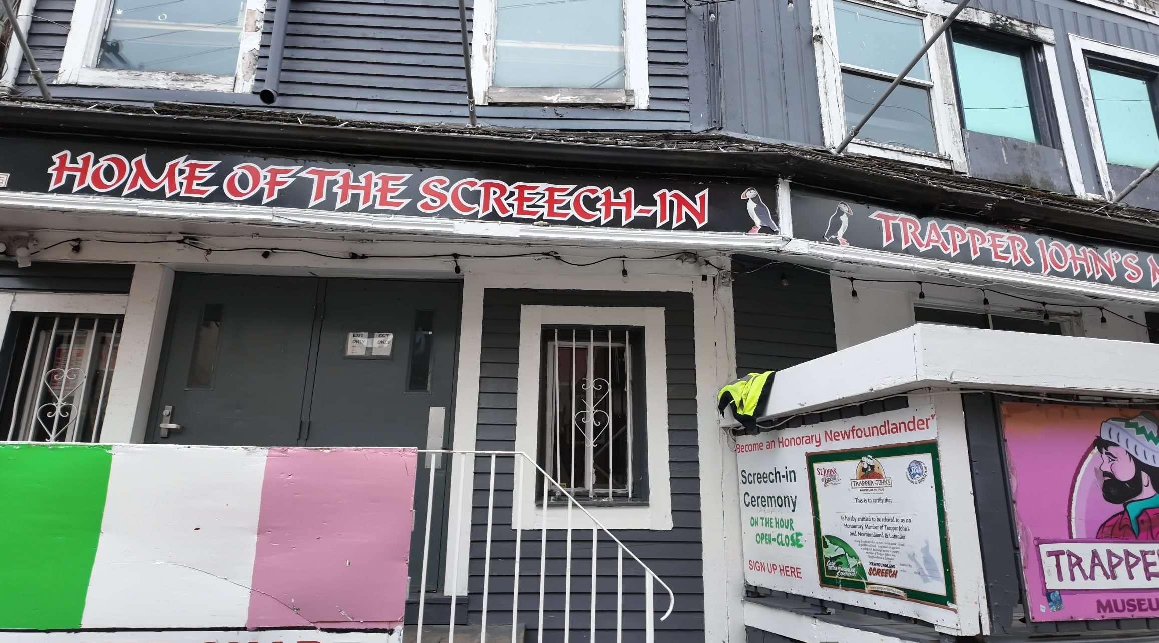 Trapper John's on George Street, home of the St. John's screech-in